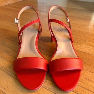 NEW Naturalizer Leather Block Heels 8